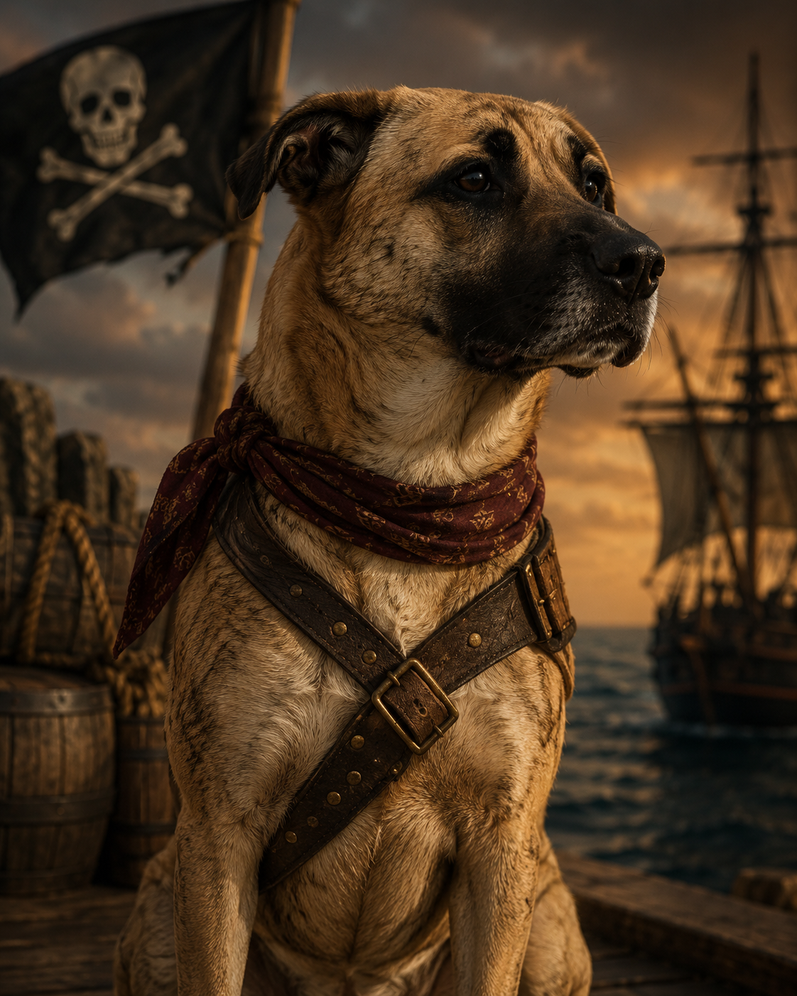Portrait de Tina, commando de La Patte Noire